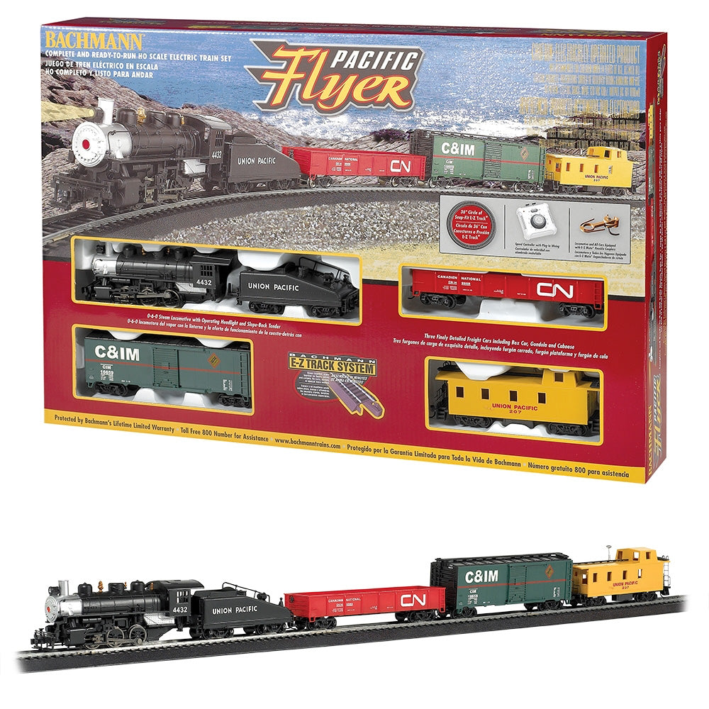 Bachmann USA Pacific Flyer Train Set HO Gauge 00692