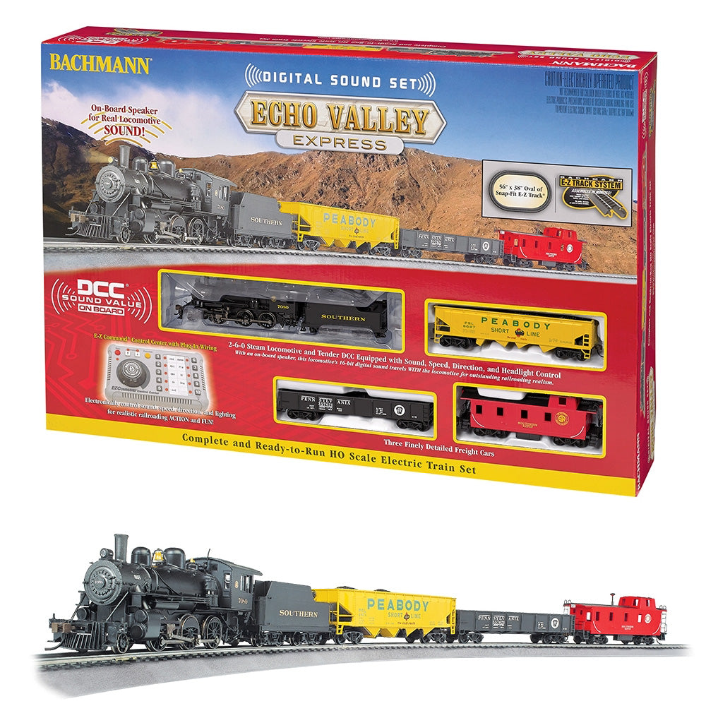 Bachmann USA Echo Valley Express Train Set HO Gauge 00825