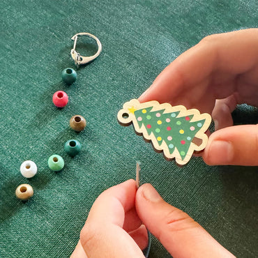 Cotton Twist Make Your Own Christmas Tree Keyring