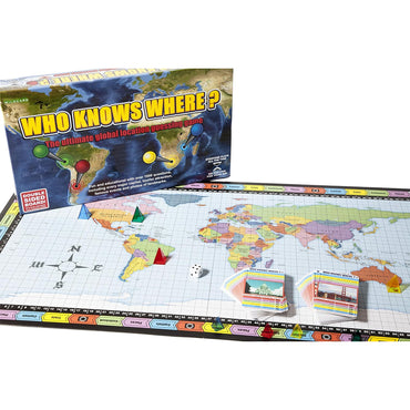 Who Knows Where? The Ultimate Global Location Guessing Board Game Wildcard Games