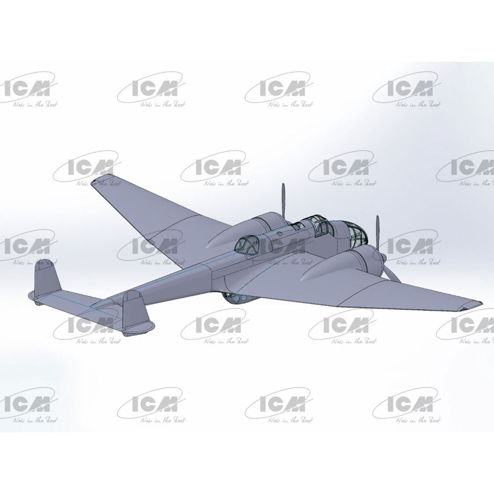 ICM 48352 Handley-Page HP.52 Hampden B Mk.I 1:48 Model Kit