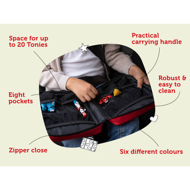 Tonies Tonie-Carrier Carry Case - Red