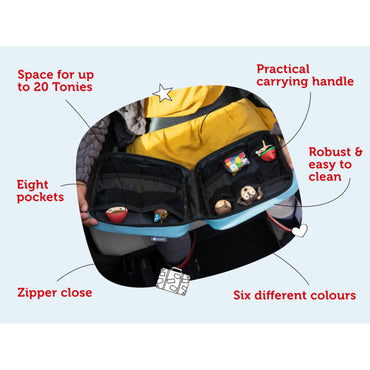 Tonies Tonie-Carrier Carry Case - Light Blue