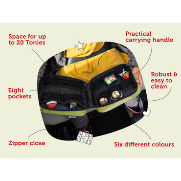 Tonies Tonie-Carrier Carry Case - Green