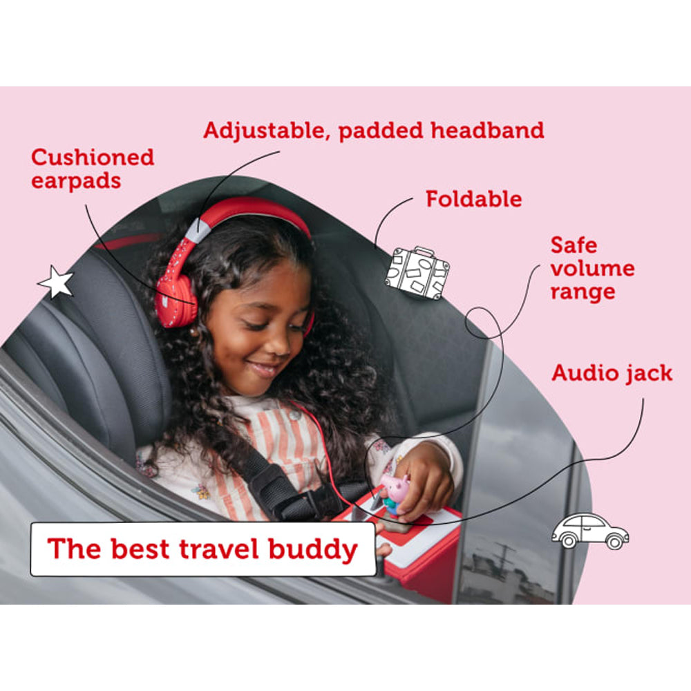 Tonies Foldable Headphones - Red