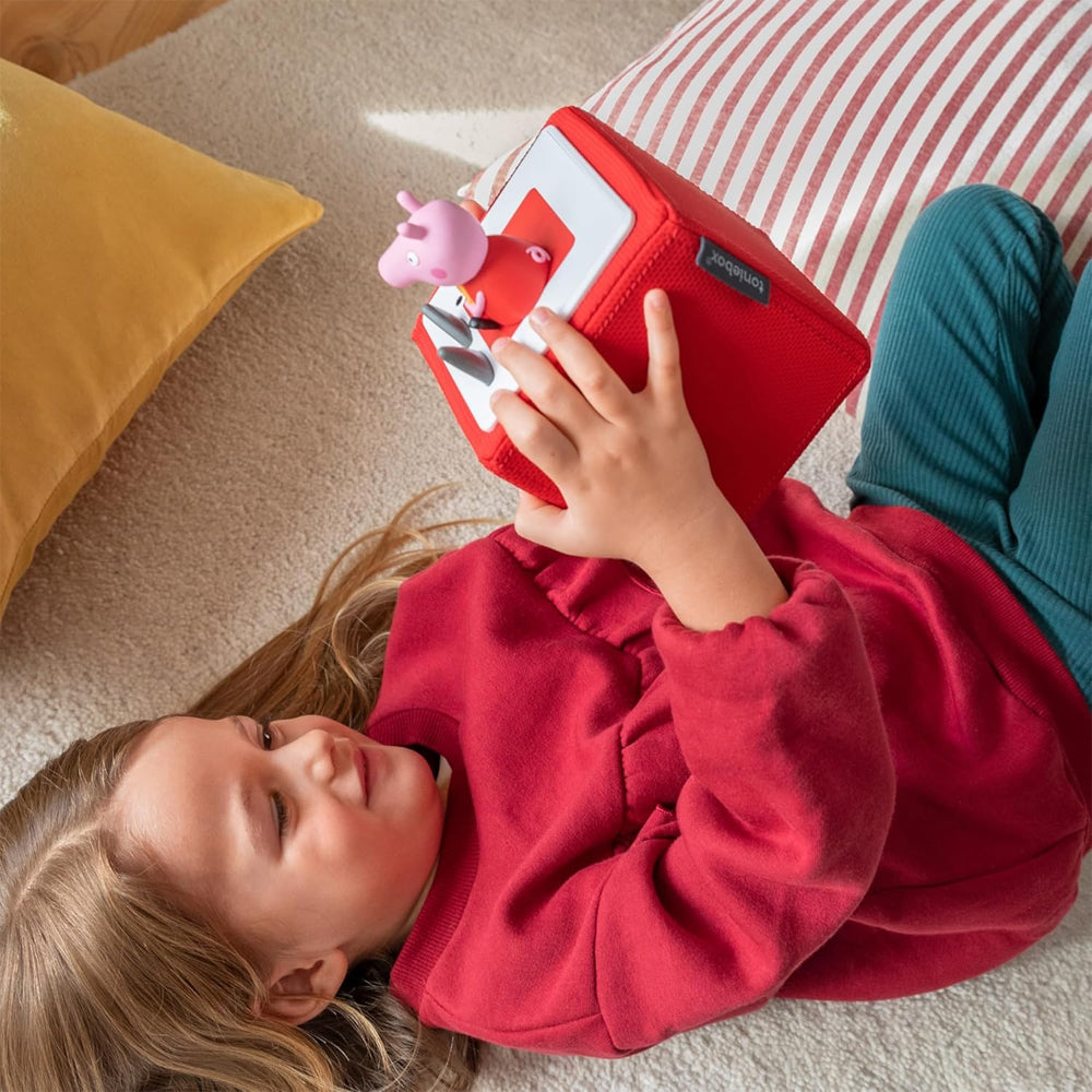 Tonies Toniebox Starter Set with Peppa Pig Tonie - Red