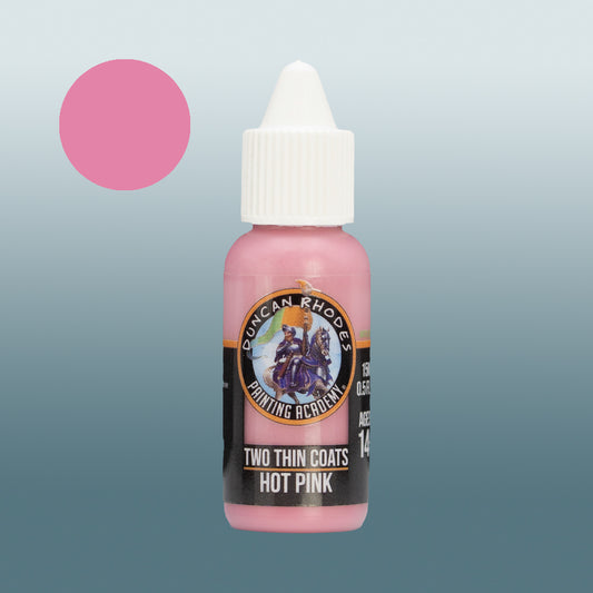 Two Thin Coats Hot Pink 15ml Acrylic Paint 10062