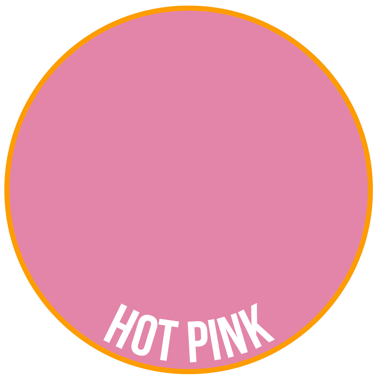 Two Thin Coats Hot Pink 15ml Acrylic Paint 10062