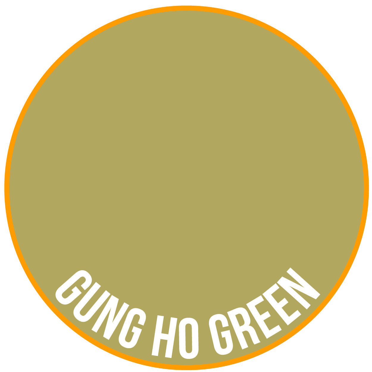 Two Thin Coats Gung-ho Green 15ml Acrylic Paint 10080