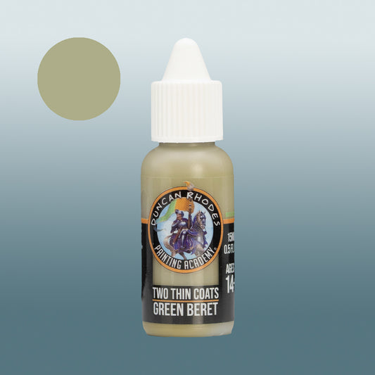 Two Thin Coats Green Beret 15ml Acrylic Paint 10081