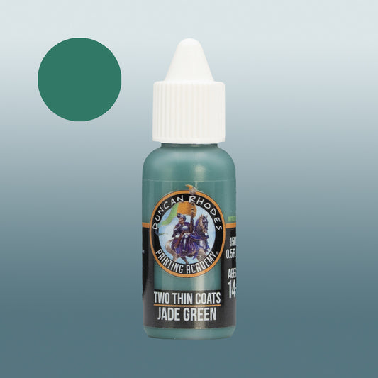 Two Thin Coats Jade Green 15ml Acrylic Paint 10083