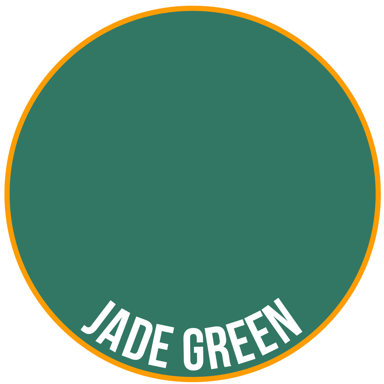 Two Thin Coats Jade Green 15ml Acrylic Paint 10083