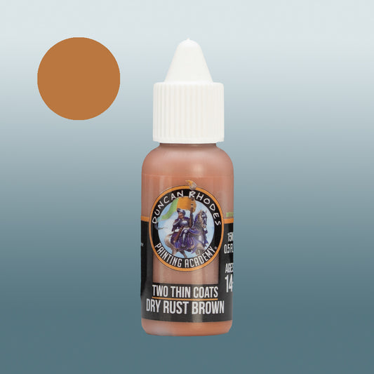 Two Thin Coats Dry Rust Brown 15ml Acrylic Paint 10089