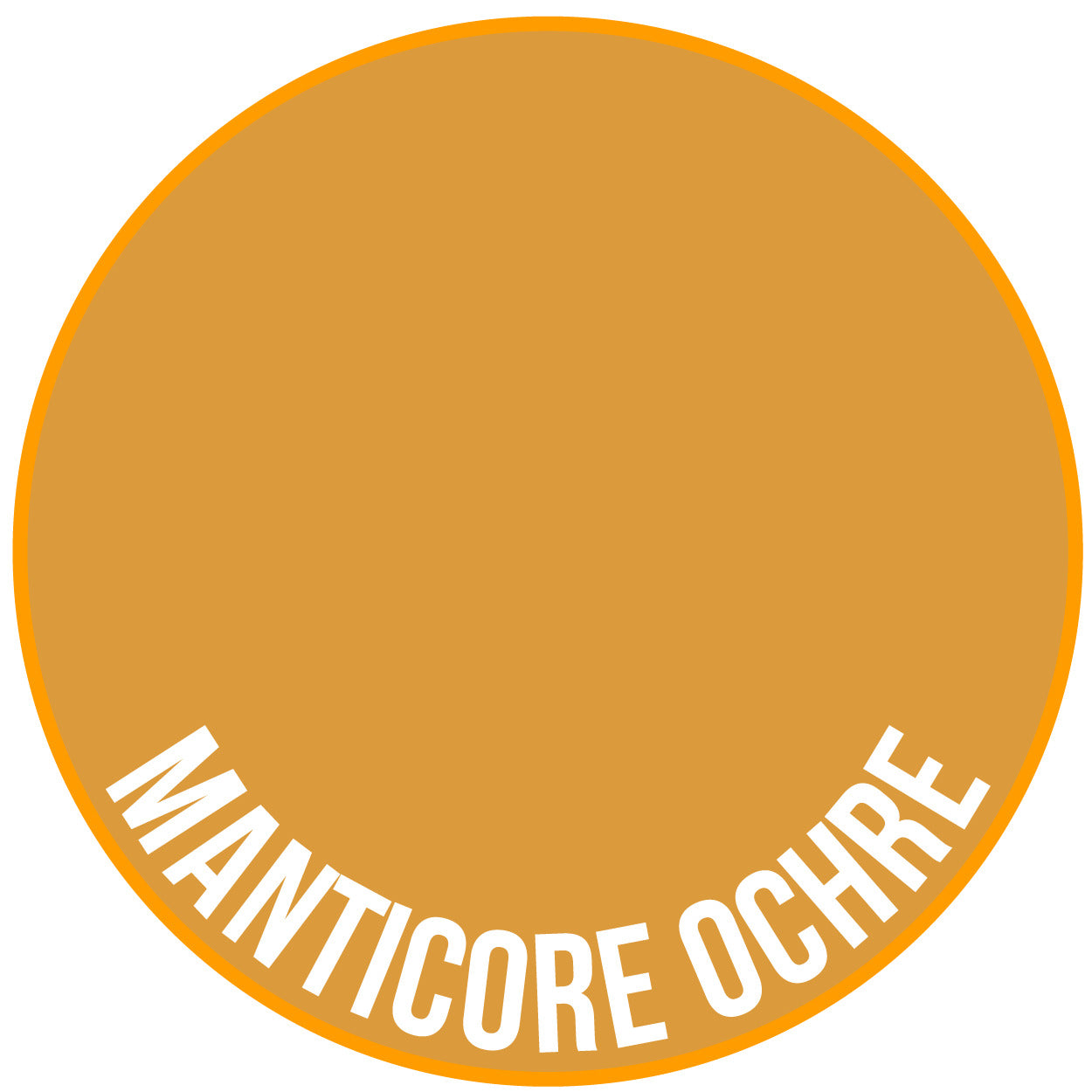 Two Thin Coats Manticore Ochre 15ml Acrylic Paint 10092