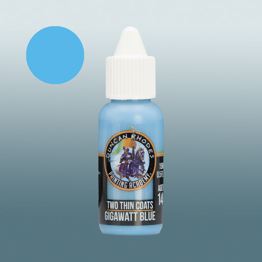 Two Thin Coats Gigawatt Blue 15ml Acrylic Paint 10102
