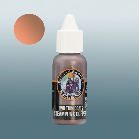 Two Thin Coats Steampunk Copper 15ml Acrylic Paint 10108