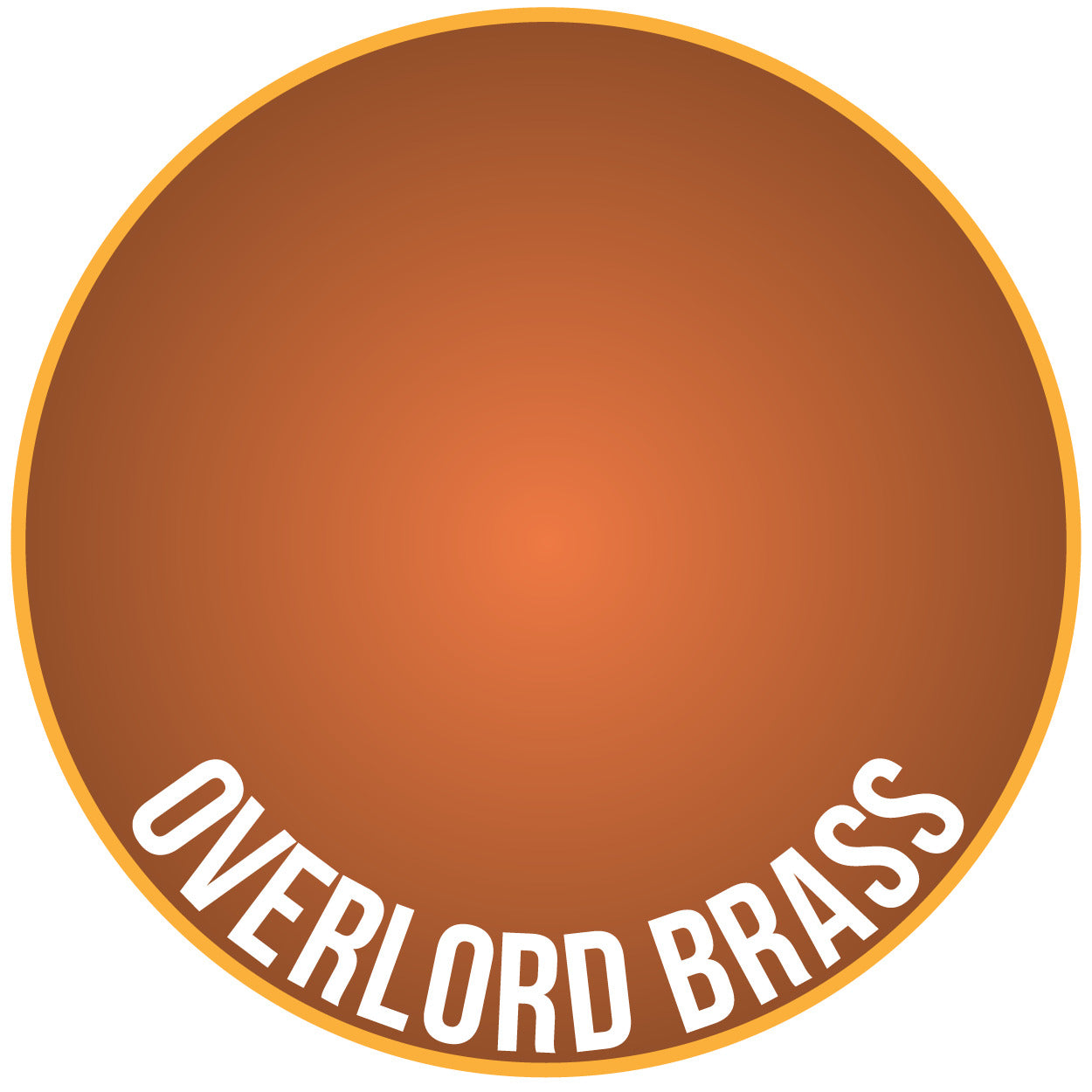 Two Thin Coats Overlord Brass 15ml Acrylic Paint 10109