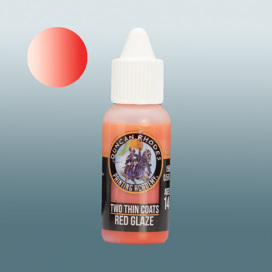Two Thin Coats Red Glaze 15ml Acrylic Paint 10115