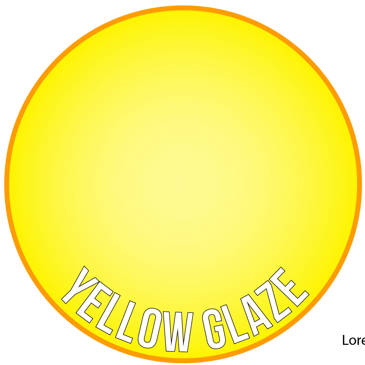 Two Thin Coats Yellow Glaze 15ml Acrylic Paint 10116