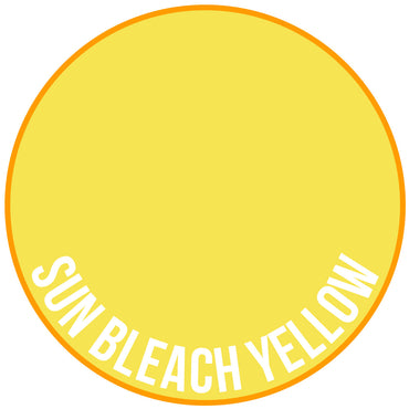 Two Thin Coats Sun Bleach Yellow 15ml Acrylic Paint 10131