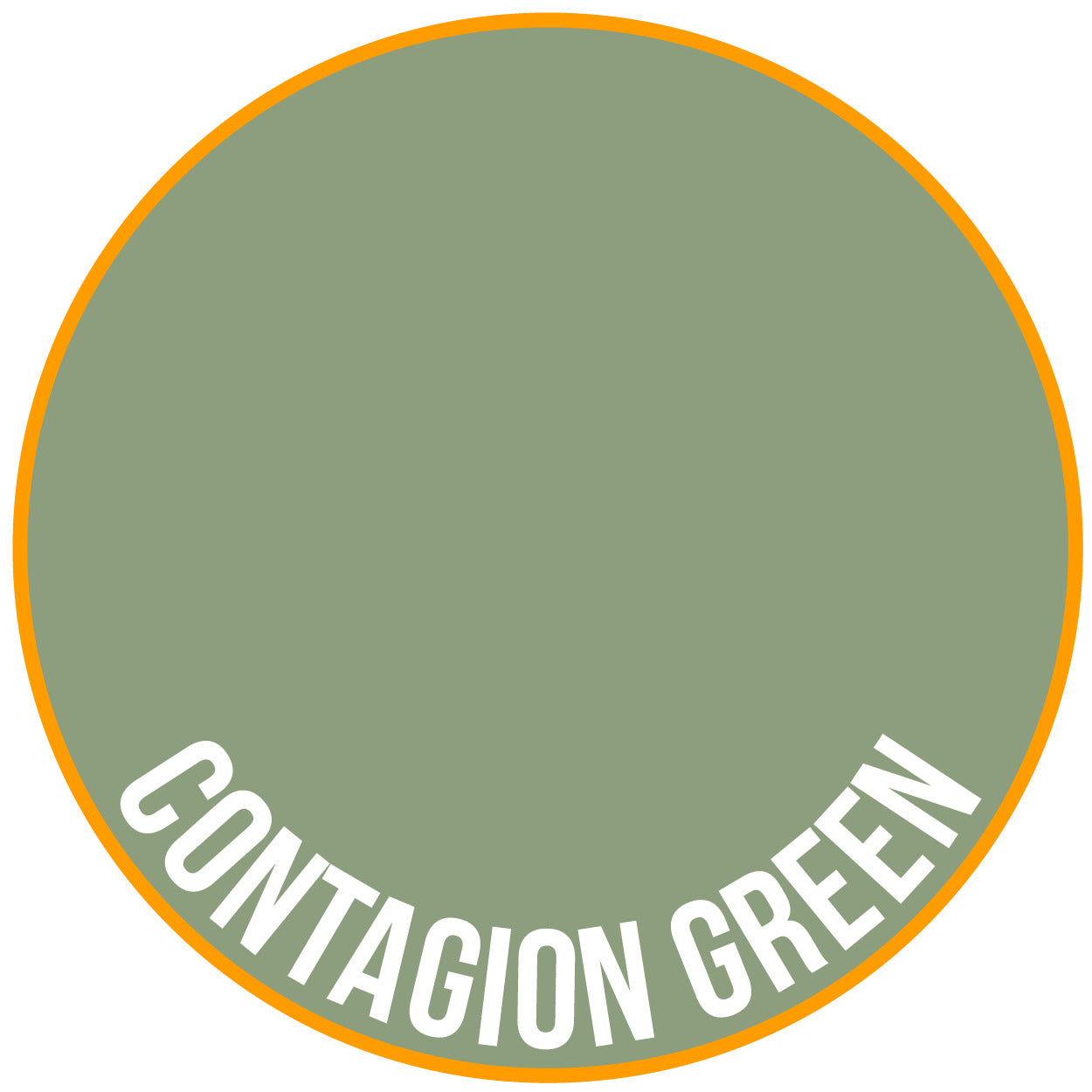 Two Thin Coats Contagion Green 15ml Acrylic Paint 10136