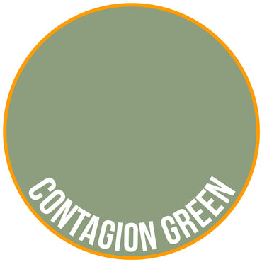 Two Thin Coats Contagion Green 15ml Acrylic Paint 10136