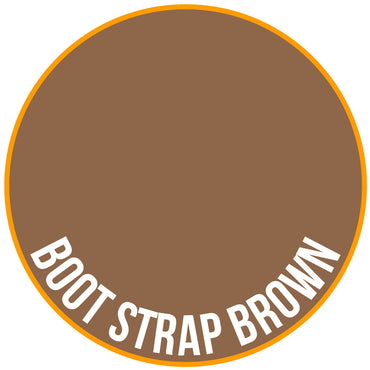 Two Thin Coats Boot Strap Brown 15ml Acrylic Paint 10155