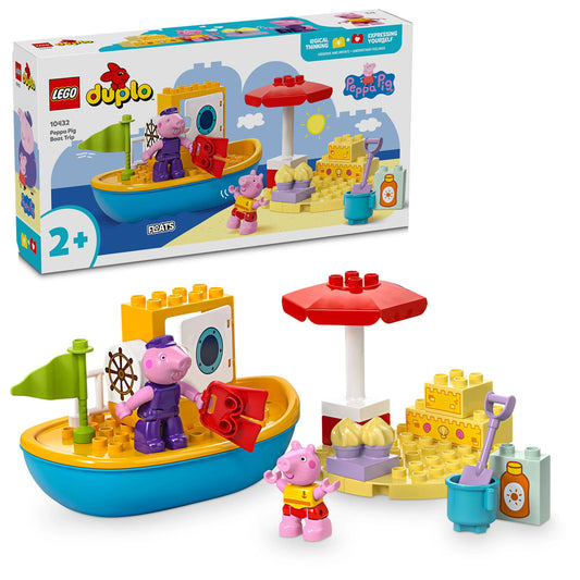 LEGO DUPLO 10432 Peppa Pig Boat Trip Age 2+ 23pcs