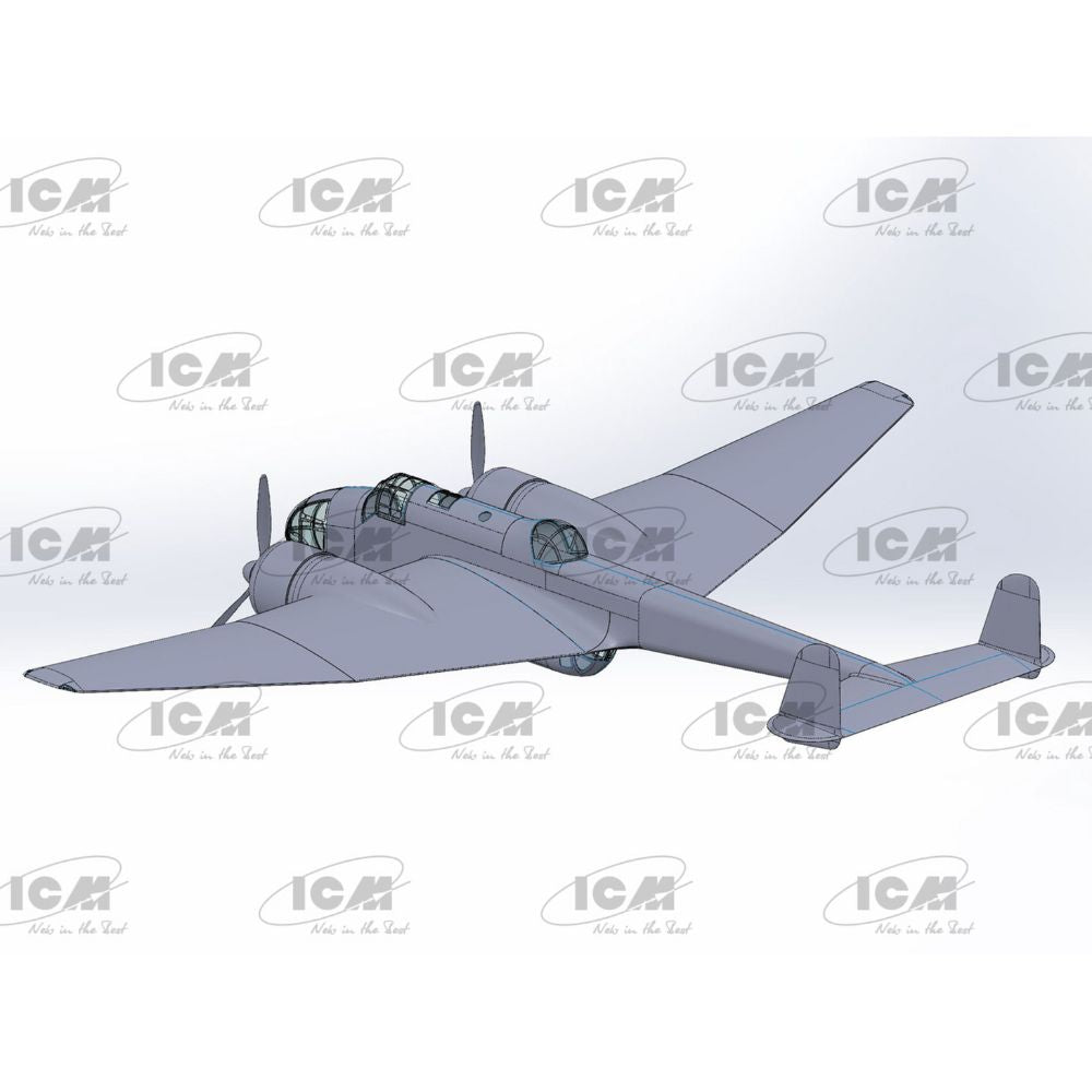 ICM 48352 Handley-Page HP.52 Hampden B Mk.I 1:48 Model Kit