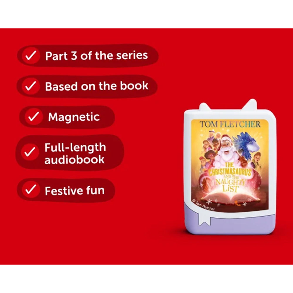 Tonies The Christmasaurus and the Naughty List - Book Pocket Tonie