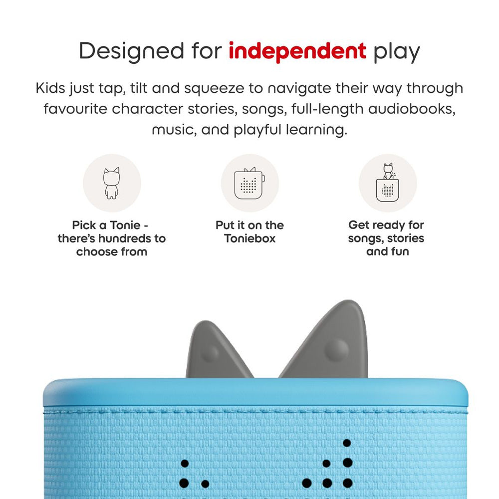 Tonies Toniebox 2 Starter Set with Creative Tonie - Sky Blue