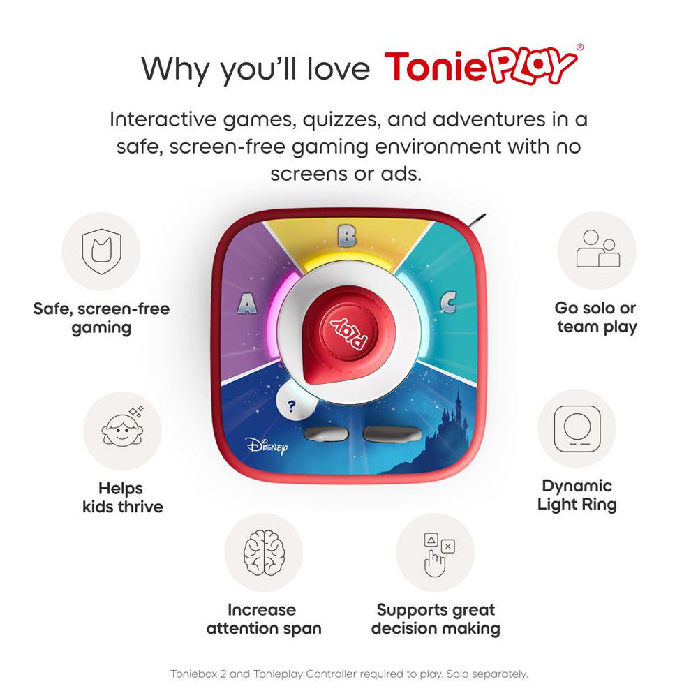 Tonies Tonieplay Game - Disney Quiz Kingdom Trivia