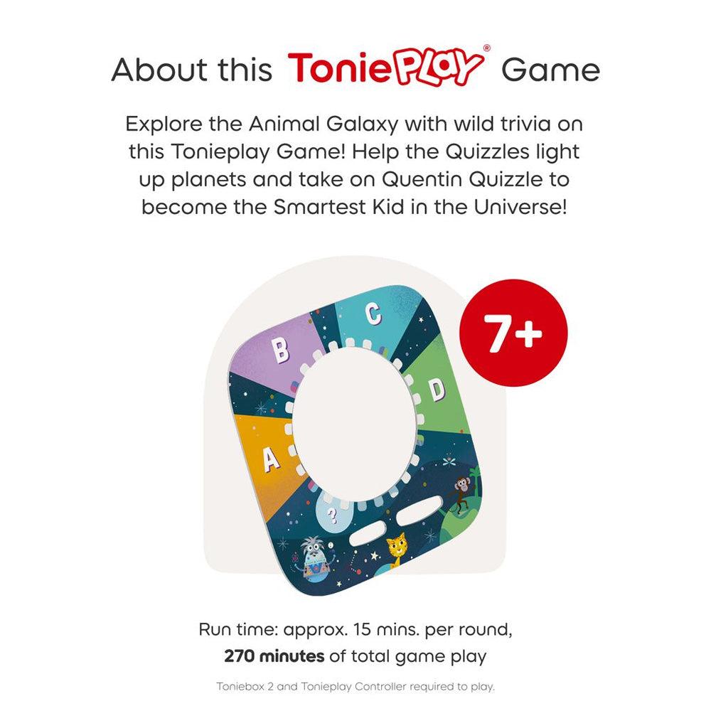 Tonies Tonieplay Game - The Quizzles: All About Animals Trivia