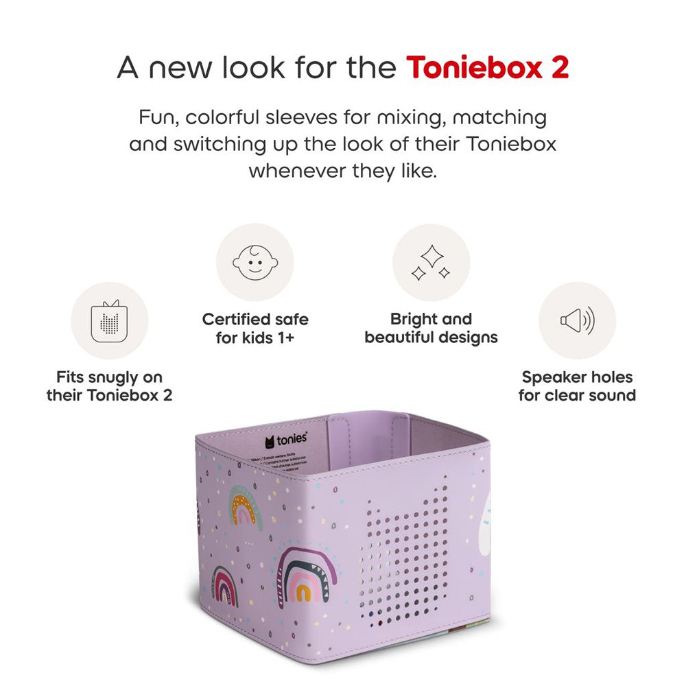 Tonies Toniebox 2 Sleeve - Rainbow