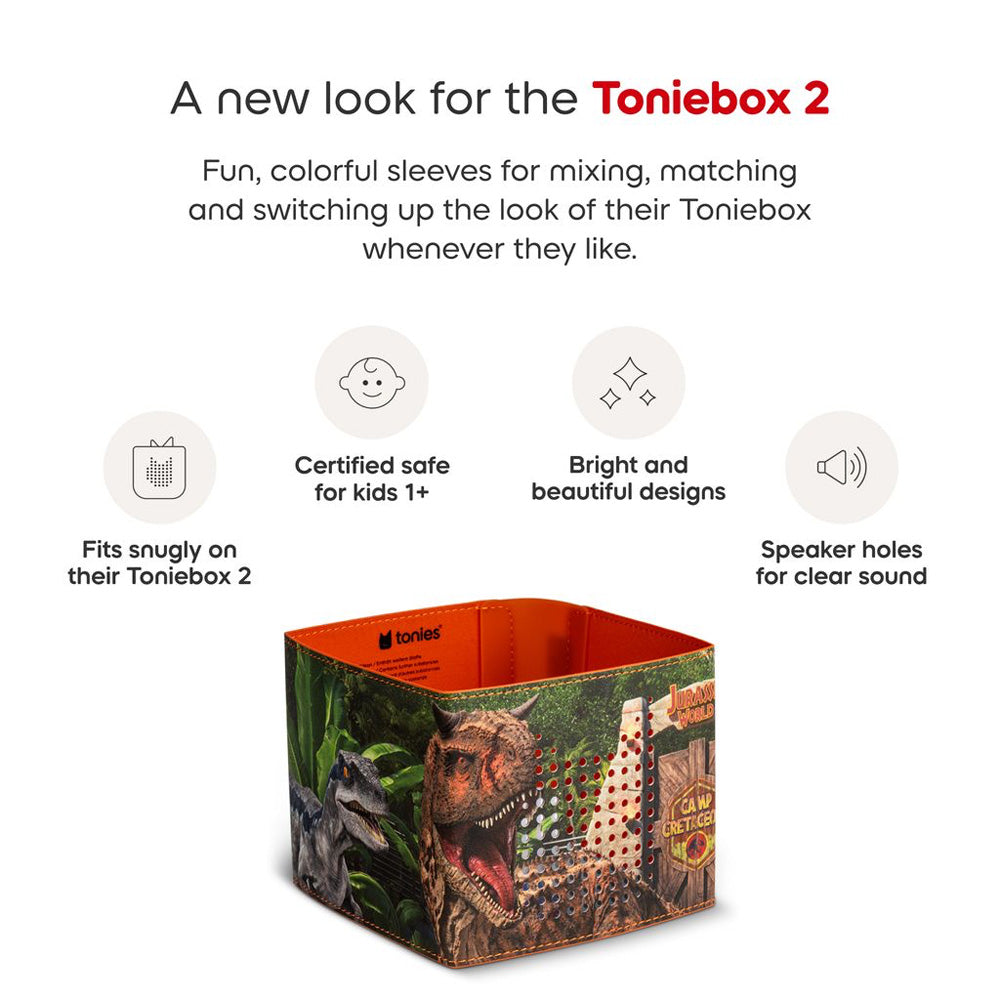 Tonies Toniebox 2 Sleeve - Jurassic Park