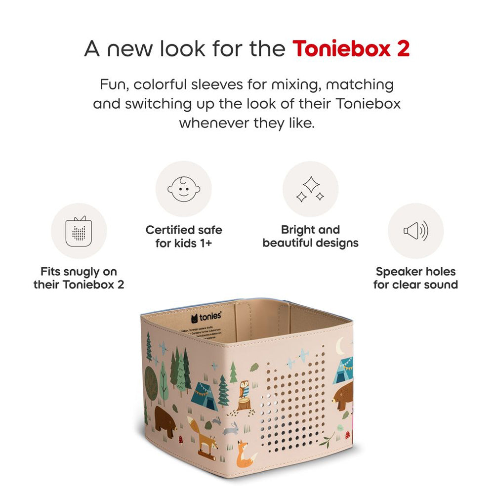 Tonies Toniebox 2 Sleeve - Forest