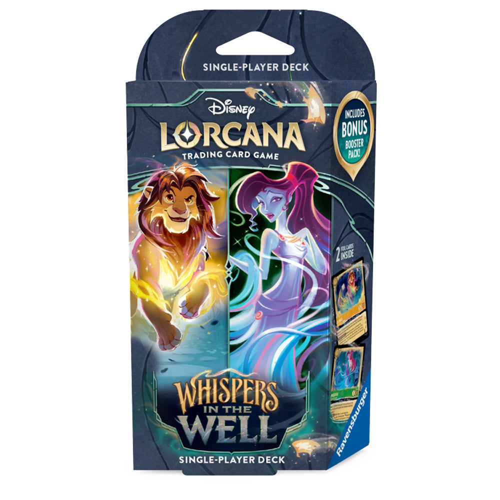 Disney Lorcana TCG: Whispers in the Well - Starter Deck (Simba & Meg)