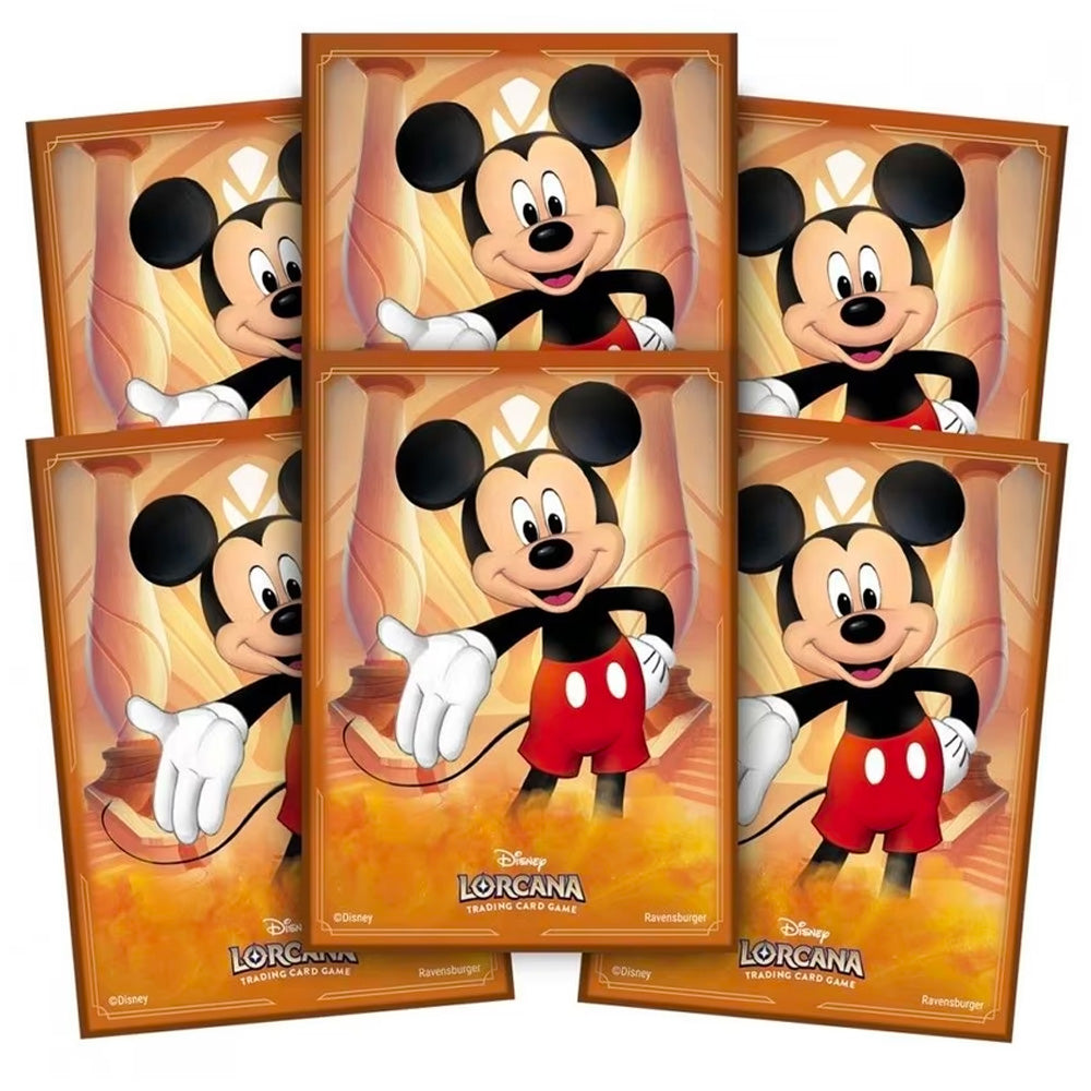 Disney Lorcana TCG Card Sleeves: Mickey Mouse - Pack of 65