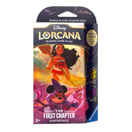 Disney Lorcana TCG Starter Deck - The First Chapter: Mickey & Moana