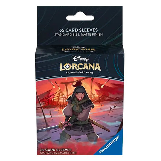 Disney Lorcana TCG: Rise of the Floodborn - Mulan Card Sleeves