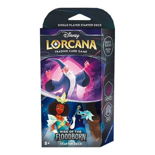Disney Lorcana TCG: Rise of the Floodborn - Merlin & Tiana Starter Deck