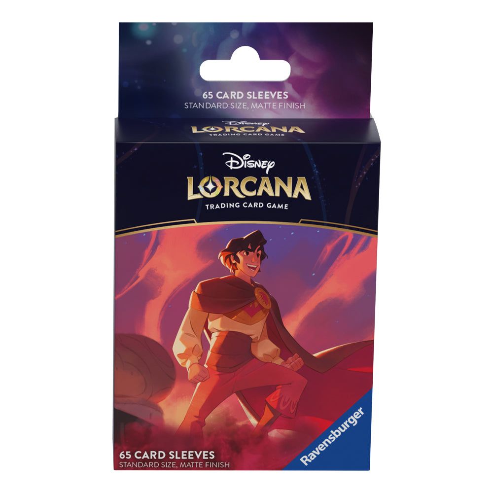 Disney Lorcana TCG: Shimmering Skies: Aladdin Card Sleeves (x65)