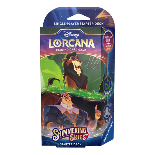 Disney Lorcana TCG: Shimmering Skies: Starter Deck - Scar & Kronk