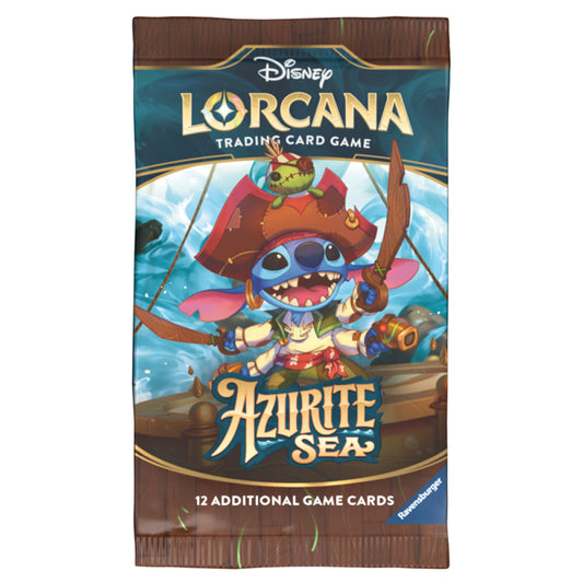 Disney Lorcana TCG: Azurite Sea - Booster Pack