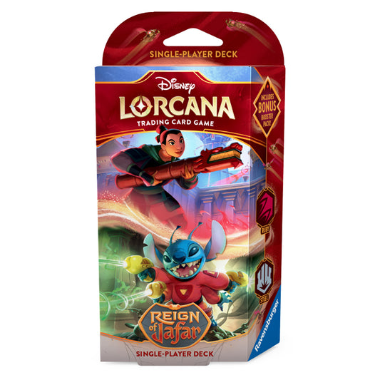 Disney Lorcana TCG: Reign of Jafar - Starter Deck: Mulan/Stitch