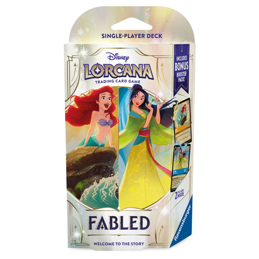 Disney Lorcana TCG: Fabled - Starter Deck: Ariel & Mulan