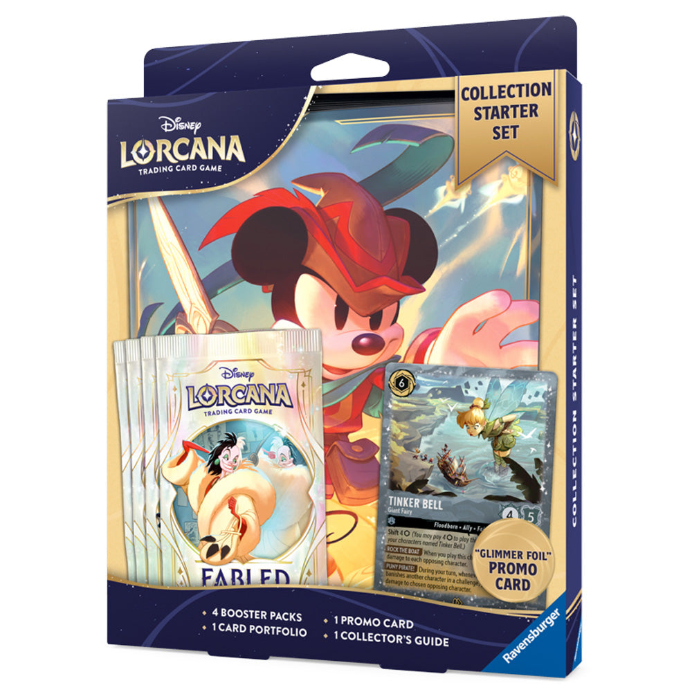 Disney Lorcana TCG: Collection Starter Set (Fabled Boosters)