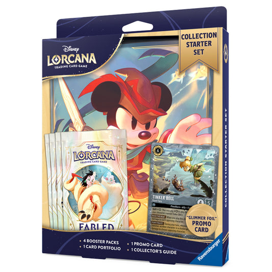 Disney Lorcana TCG: Collection Starter Set (Fabled Boosters)
