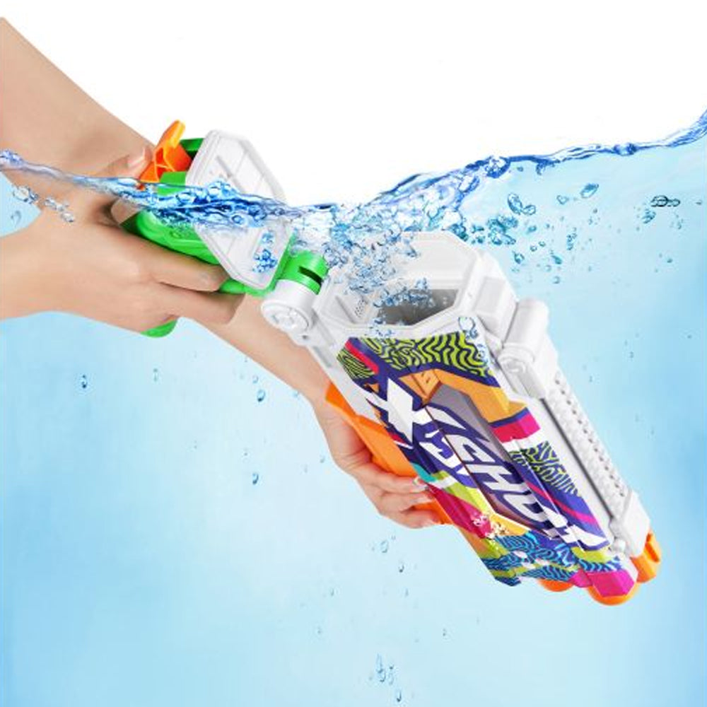 Zuru XShot Water Pump Action Water Blaster Fast-Fill - Blue Camo Skin