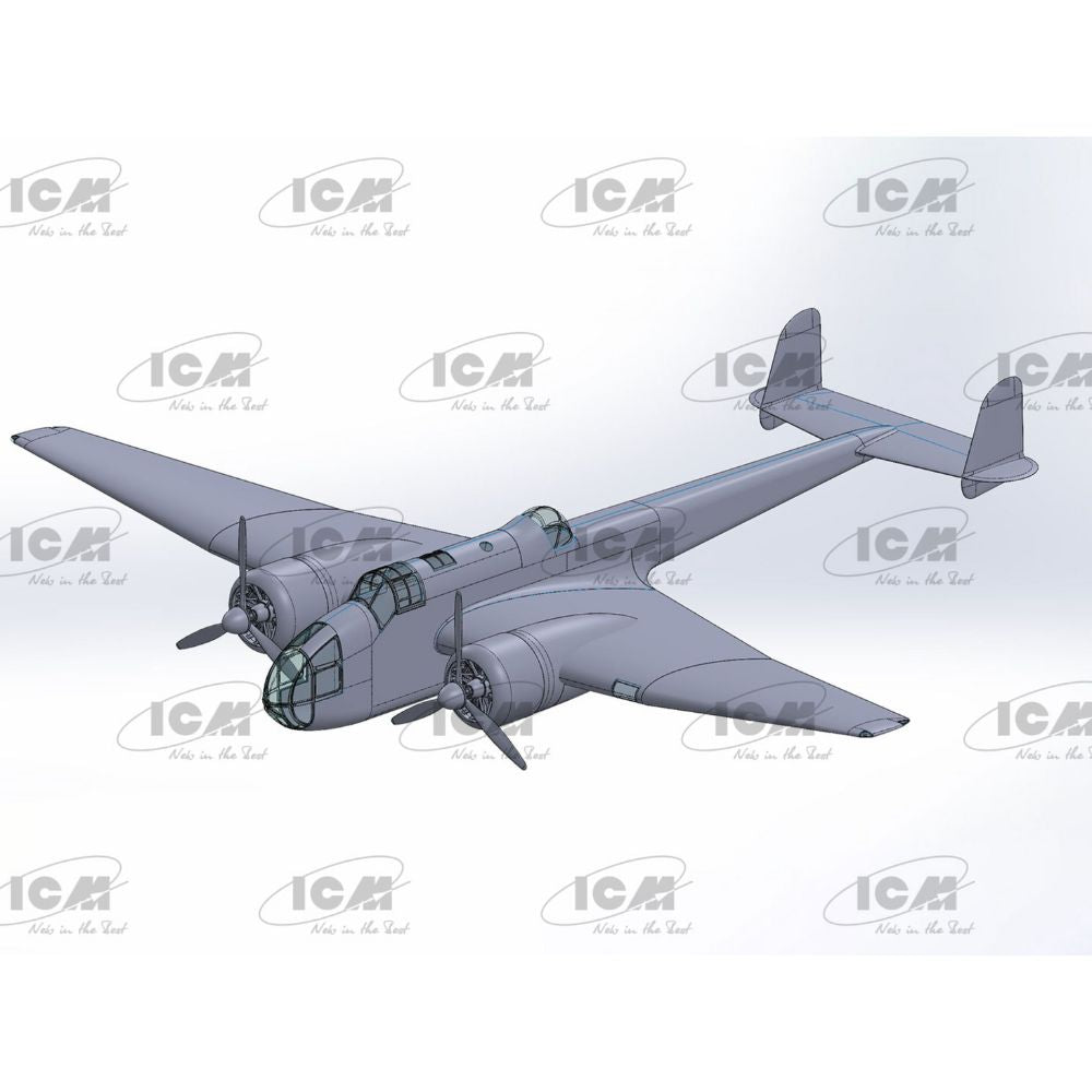ICM 48352 Handley-Page HP.52 Hampden B Mk.I 1:48 Model Kit